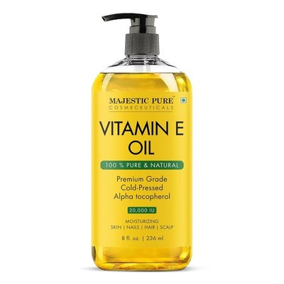 Natural Hair & Skin Oil   Cold Pressed, Multi Use for Lashes, Brows, Face & Nail