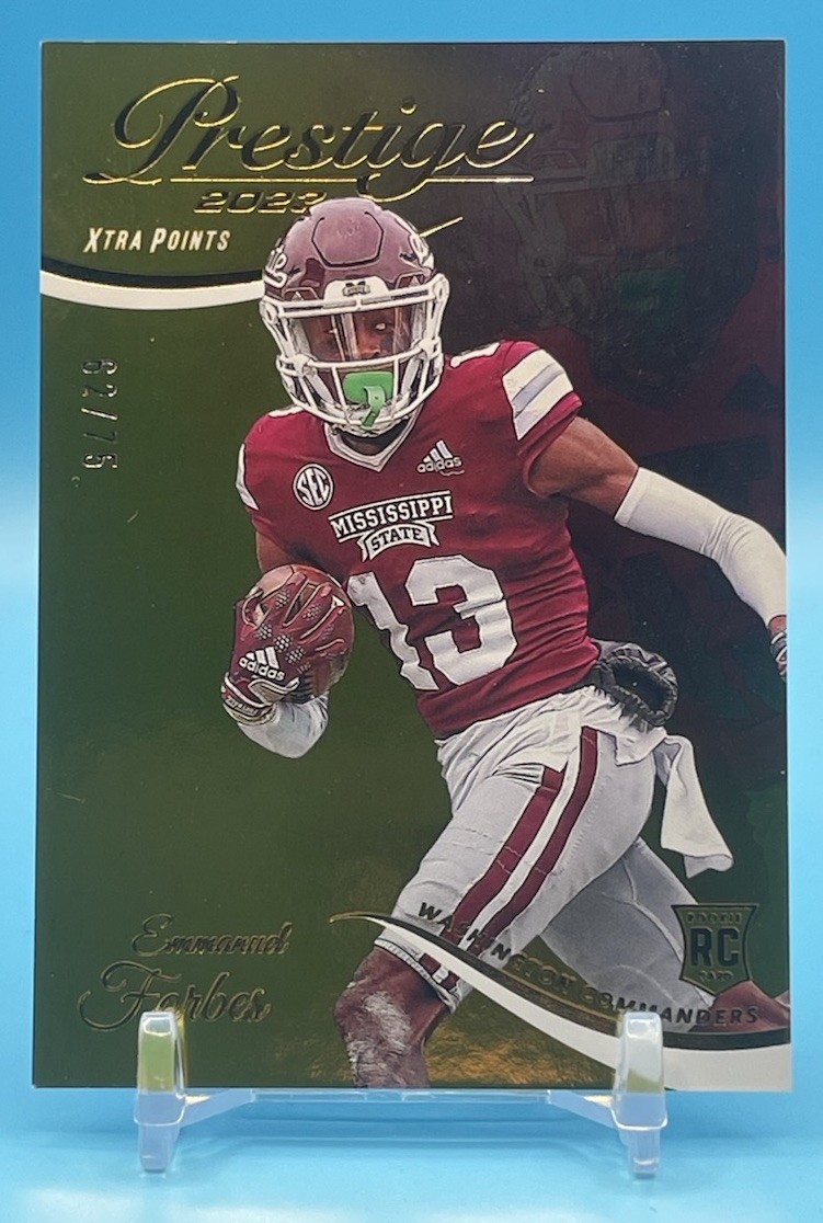 2023 Panini Prestige - Rookies Xtra Points Gold #335 Emmanuel Forbes /75 ( RC)