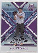 2016 Elite Extra Edition Aspirations Purple 83/100 Jay Groome Jason #12 Auto uk2