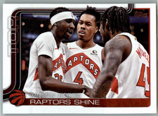 SCOTTIE BARNES We the North Toronto Raptors Shine 2025 Topps #276
