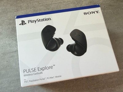 Sony PS5 Portal Pulse Explore Wireless Earbuds Midnight Black + Original Box