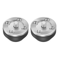 2x CAMVATE ARRI Pin-Lock to M6 Rosette Mount w/ 3/8"-16 to 1/4"-20 Screw Adapter