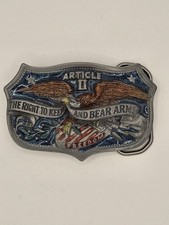 Article 2 Second Amendment Belt Buckle