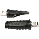Thrashin Supply Company TSC-2017-1-D Burnout Male-Mount Footpegs, Black Anodized