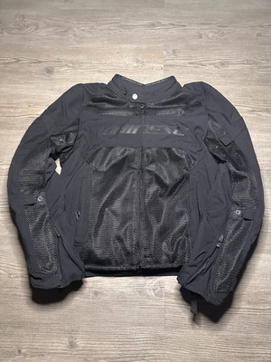 Dainese Jacket Men s Size 50 Air Frame Motorcycle Bike Full Zip Snap Collar
