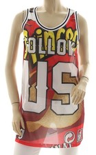 Canotta lunga a rete Follow US FUD192 canotta vestito Tg M OUTLET -85%