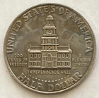 1976 Kennedy Clad Bicentennial Half Dollar Taken from a US Uncirculated Mint Set