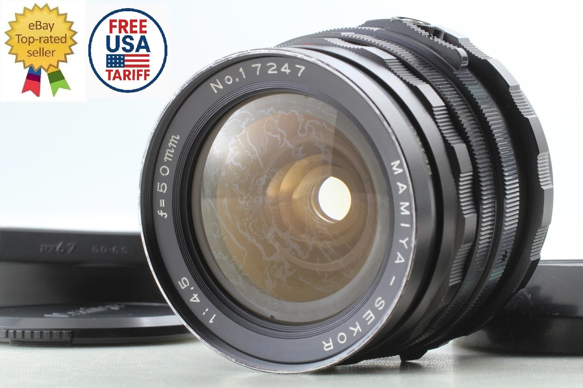 25+ Mamiya f/4.5 50mm Focal Camera Lenses for sale | Updated Oct 2026