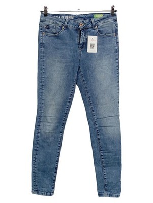 Miracle of Denim Damen Jeans Slim Fit Blau Gr. M W29 L30