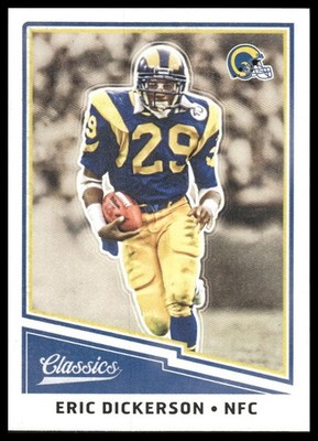 Eric Dickerson 2017 Panini Classics #101 Los Angeles Rams