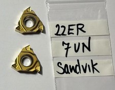EXTERNAL THREADING INSERTS SANDVIK-22ER 7.0UN 2off