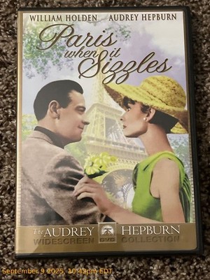 Paris When It Sizzles (DVD) Widescreen Audrey Hepburn