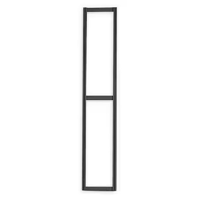 Quantum Storage Systems Qtf70 Tip Out Bin, Wall Frame, W24 In, H70 In, Blk