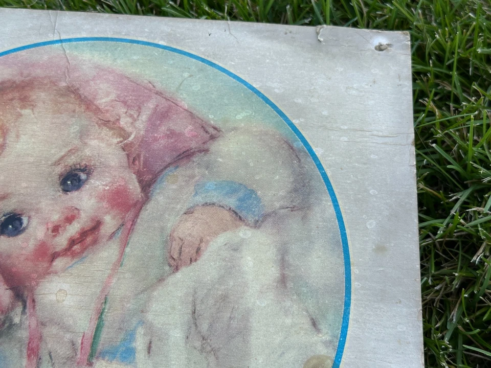 Vintage DR. DRAKES GLESSCO Cough Medicine Stand Up Sign Cardboard ADVERTISEMENT! - Image 3 of 4