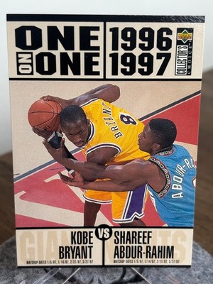   Collector s Choice 1996/97   One on One Kobe Bryant / Shareef Abdur-Rahim