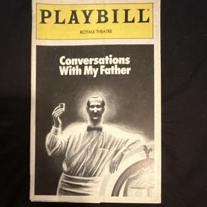 Conversations With My Father Broadway Playbill (Mar 1993) Judd Hirsch