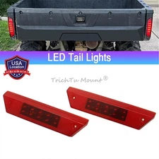 Pair Rear Tail Light LED Brake Lamp for Polaris Ranger 650 Voyageur XC 155/600