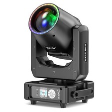 2PCS 230W 48Prism LED Moving Head Light RGBW Gobo Beam Stage DMX Spot Light