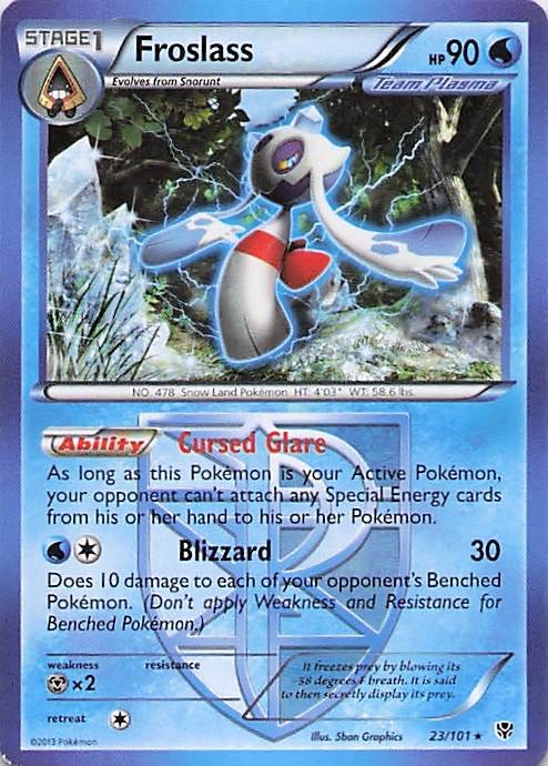 Froslass (Team Plasma) Normal Rare Plasma Blast 23/101 LP