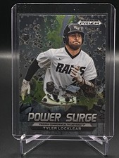2022 Prizm Draft Picks Baseball Power Surge Tyler Locklear #PS-TL Mariners