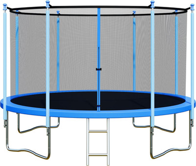 Trampoline Outdoor 12FT 14FT with Enclosure and Ladder, ASTM Approved Recreation