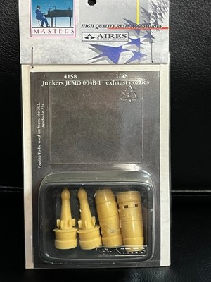 Aires 1/48 4158 Junkers Jumo 004B-1 exhaust nozzles. New.