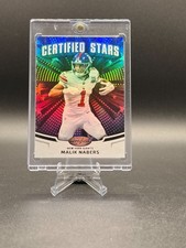 2025 Certified Football Malik Nabers Certified Stars #CST-MNS