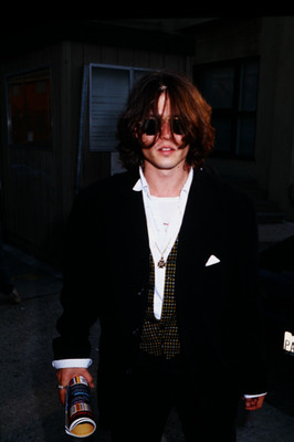 Johnny Depp Photo Transparency Original Positive 35mm Press Promotion 1990s