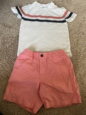 Janie  Jack Boys 5t Outfit Shorts Shirt Excellent Condition