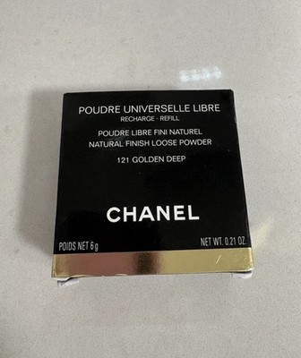 CHANEL Poudre Universelle Libre Loose Powder 121 Golden Deep On-The-Go NIB