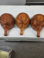 Vintage Mid Century Modern French Onion Soup Bowls Set of 3 Handle Pipkins...