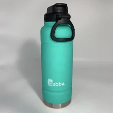 Bubba Trailblazer 40oz Insulated Stainless Steel Water Bottle Green Lid Straw