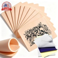 3MM Fake Skin and Transfer Paper Kit - 30pcs Tattoo Skin and Transfer Pap