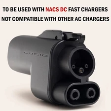 Genuine Lucid - Tesla Supercharger Adapter NACS to CCS1 DC Fast Charger LEVEL 3