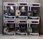 The Pattinson Batman Funko Pops Lot