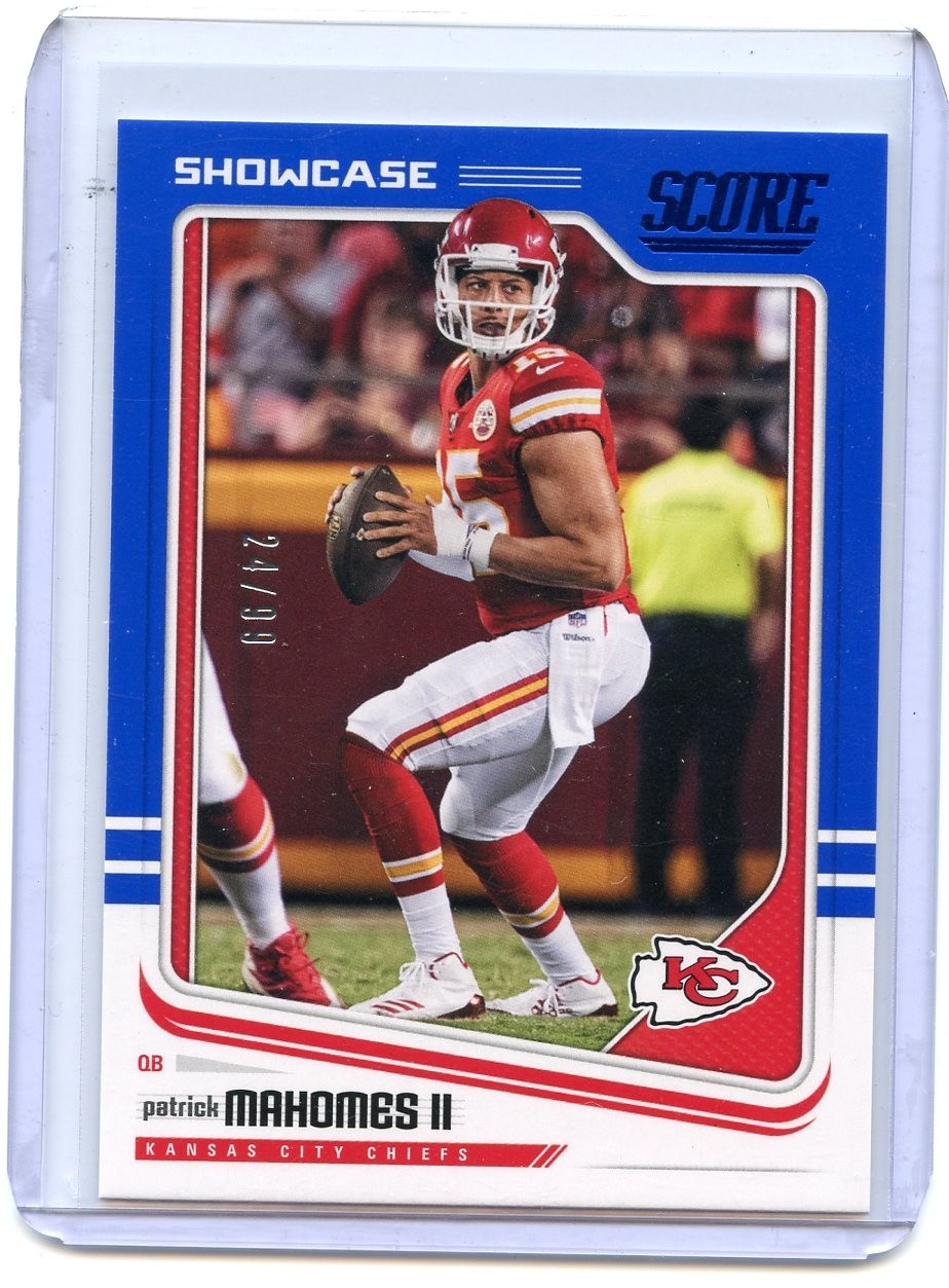 2018 Score - /99 Patrick Mahomes II #159 Red