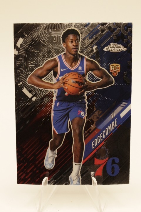 2025-26 Topps Vj Edgecombe Chrome #GT-18 Go Time