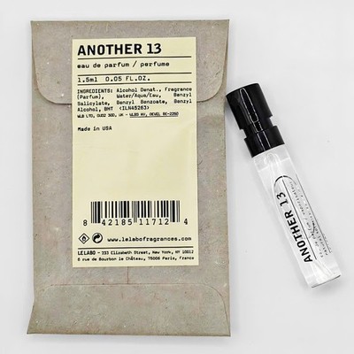 LE LABO ANOTHER 13 EAU DE PARFUM SAMPLE SPRAY 1.5ML/0.05OZ   100% AUTHENTIC 