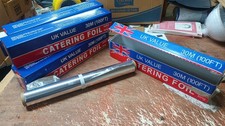 2 x 30m catering foil 60metres in full x 32cm KITCHEN CATERING FOIL Cookware