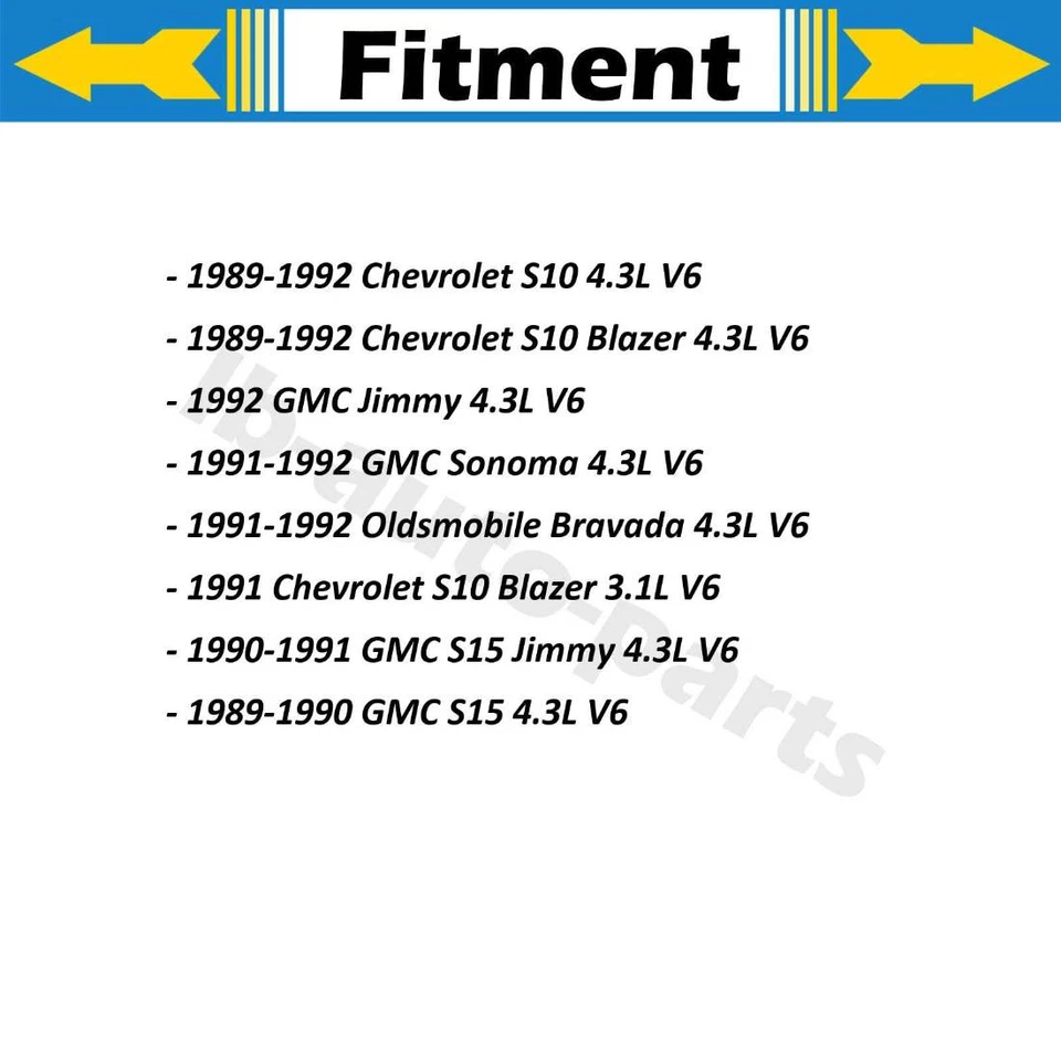 Conjunto de manguera de calefacción HVAC para Chevrolet S10 1989 1990 1991 1992 Foto 2 de 4