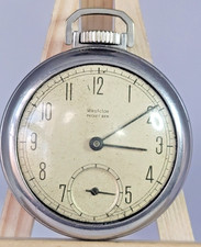 Westclox Pocket Ben Pocket Watch Runs Great, Vintage USA Made - SB12s