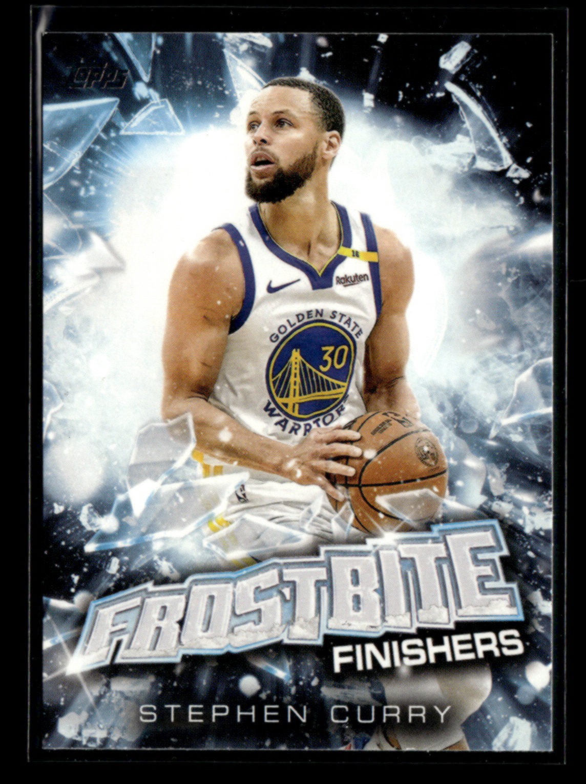 Stephen Curry 2025-26 Topps Holiday Mega Basketball Frostbite Finishers SSP[bz24
