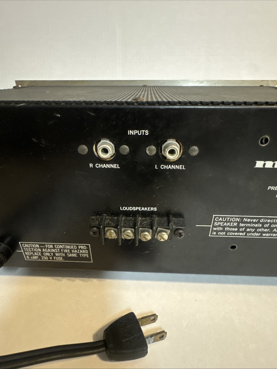 Marantz Model 250 Power Amplifier – For Parts / Not Working