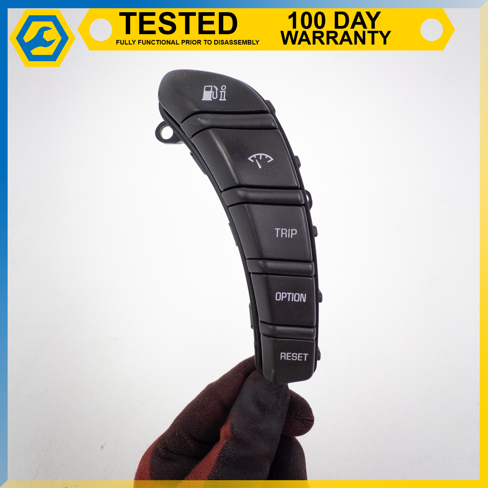05-13 CHEVROLET CORVETTE C6 FRONT RIGHT HEADS UP DISPLAY SWITCH HUD CONTROL OEM