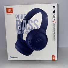 JBL Tune 510BT Wireless Bluetooth On-Ear Headphones with Pure Bass Sound Blue 