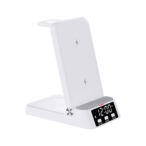 Station de Charge sans Fil Compatible avec Horloge Int??gr??e pour Samsung - Photo 10 sur 14