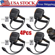 4-Pack SM16A1 Speaker Mic For Hytera MD78X/78XG MD780 MD782 MD785 RD985 RD965
