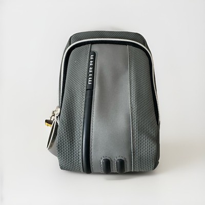 Case Logic Belt Loop Camera Bag Mirra Belt Case, Grey, Model 03/03/S 6.5'' x 4.5 