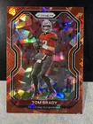 New Listing2020 Panini Prizm Tom Brady Cracked Red Ice #255 SP Tampa Bay Buccaneers