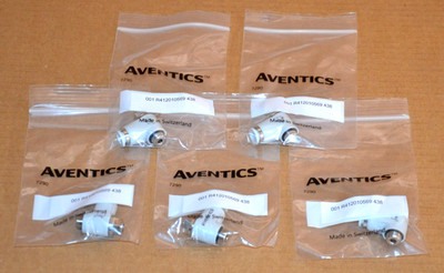 AVENTICS R412010569 Drosselrückschlagventil 5 Stück Neu/unbenutzt